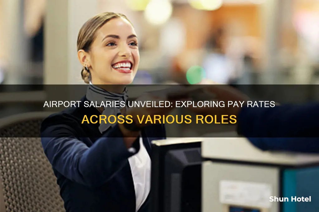 how much do you get paid at the airport