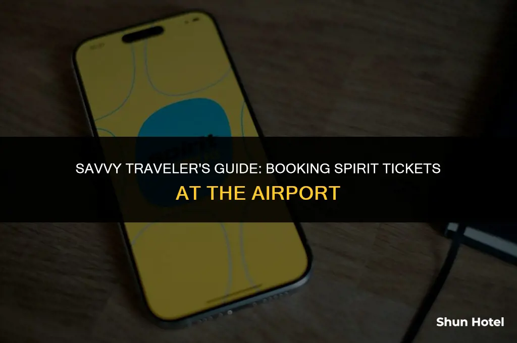 how much do you save booking spirit tickets at airport