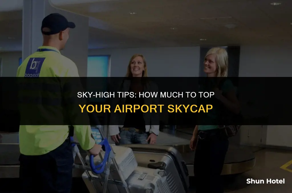 how much do you top a sky cap at airport