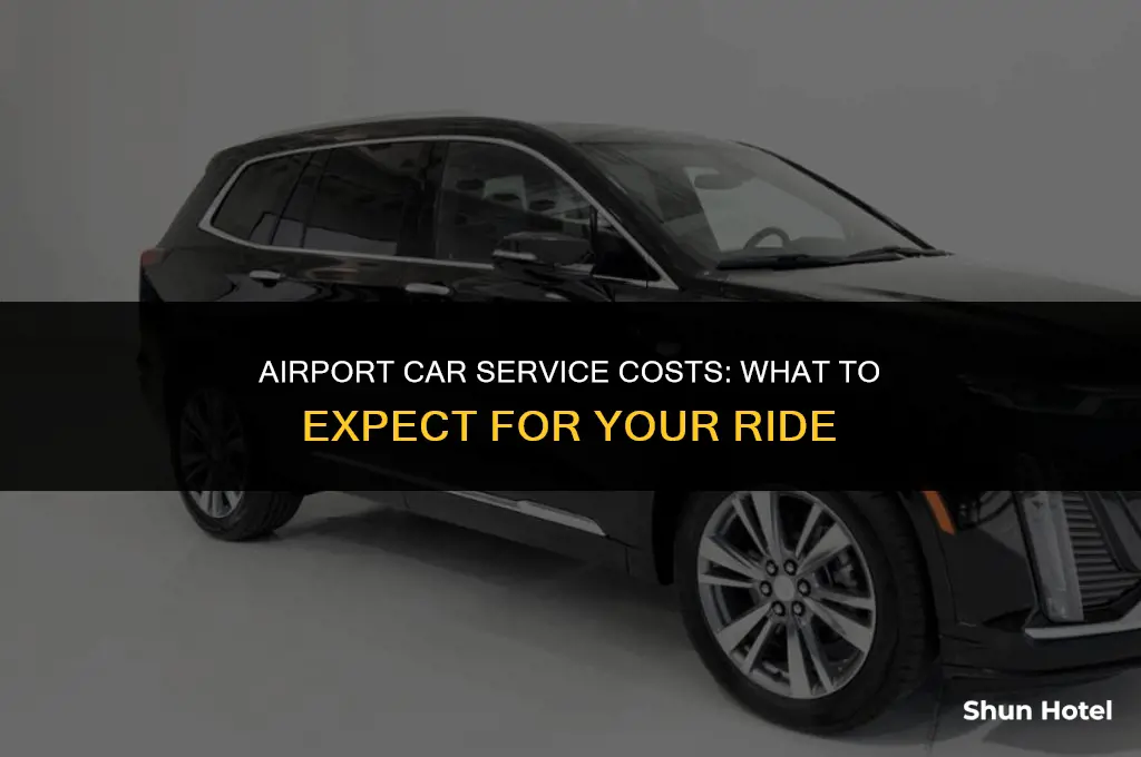how much does a car service to airport cost