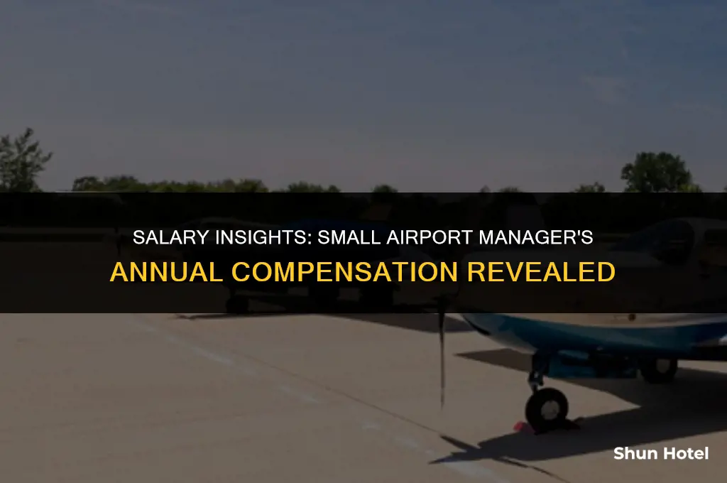 how much does a small airport manager make