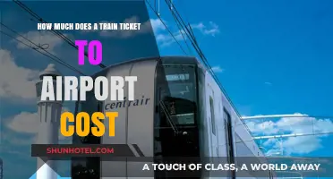 Exploring Commute Costs: Train Tickets to the Airport