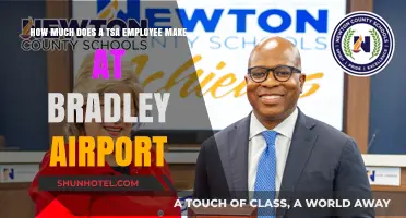 Salary Insights: TSA Employees at Bradley Airport