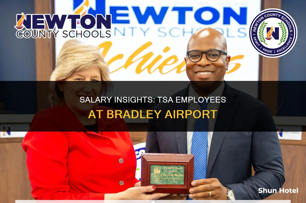 how much does a tsa employee make at bradley airport