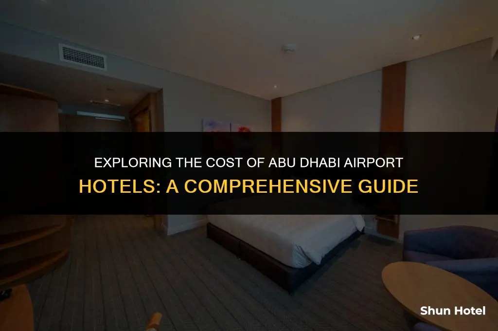 how much does abu dhabi airport hotel cost