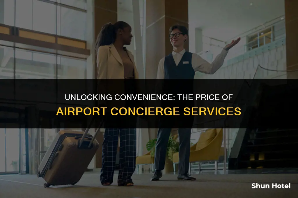 how much does airport concierge cost