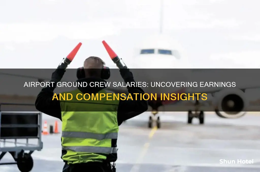 how much does airport ground crew get paid
