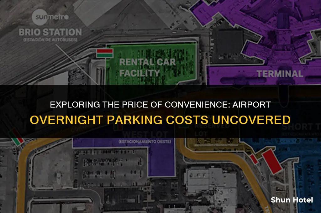 how much does airport overnight parking costs