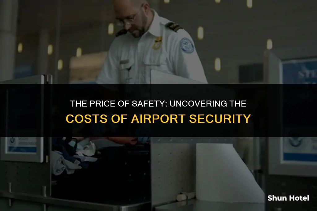 how much does airport security cost
