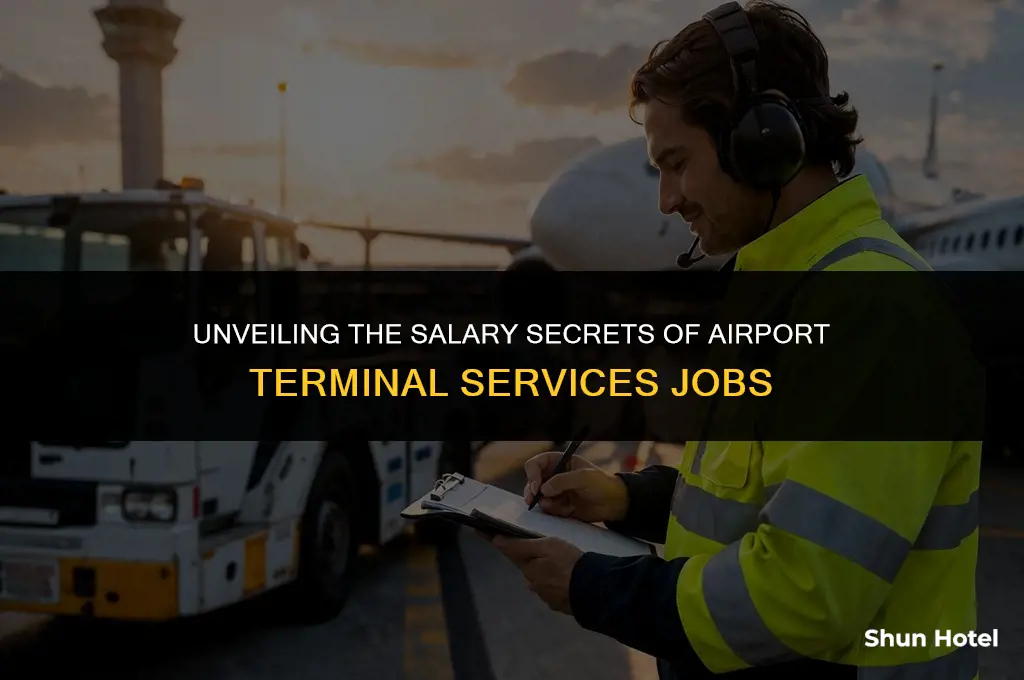 how much does airport terminal services pay