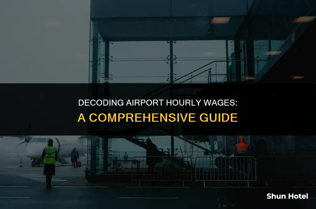 how much does an airport pay hour