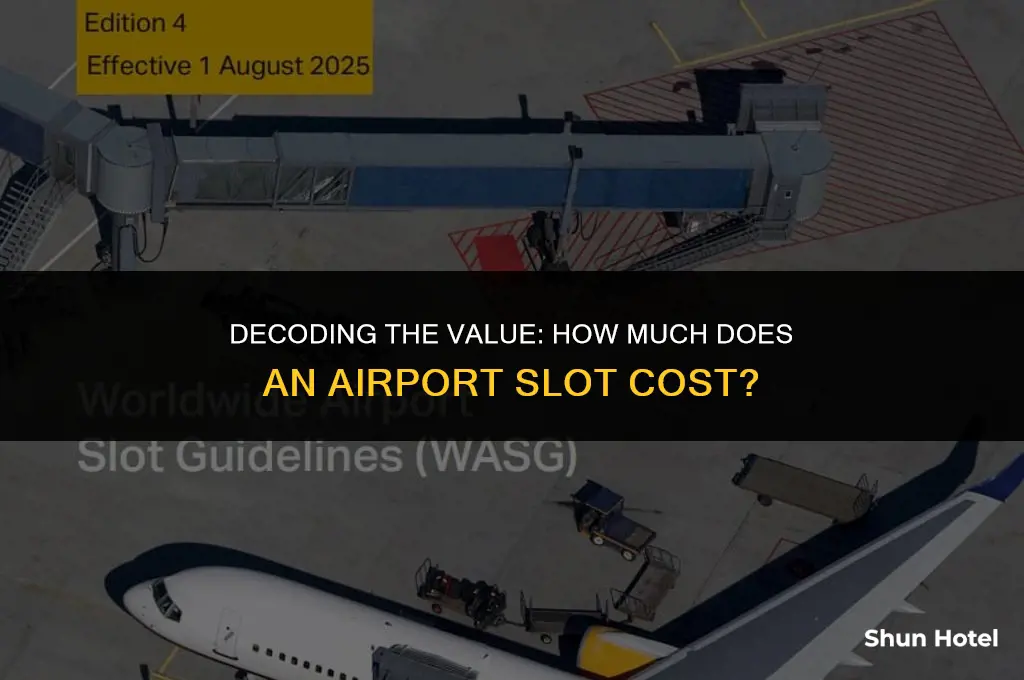 how much does an airport slot cost