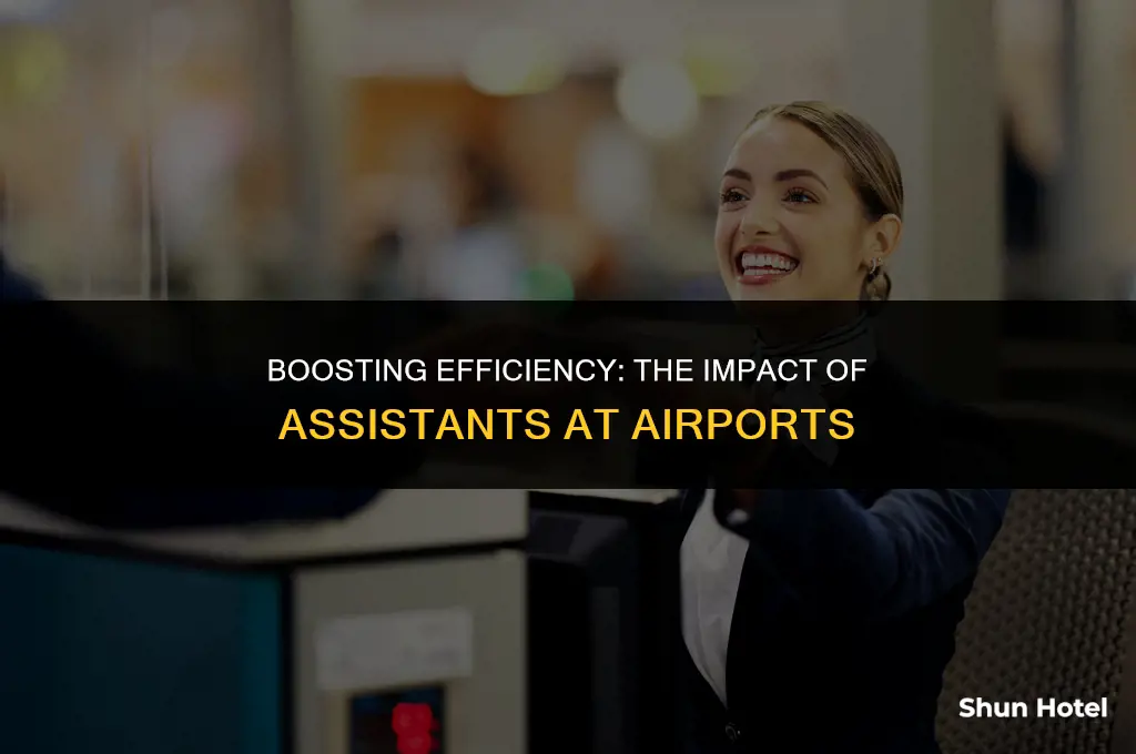 how much does an assistant help at the airport