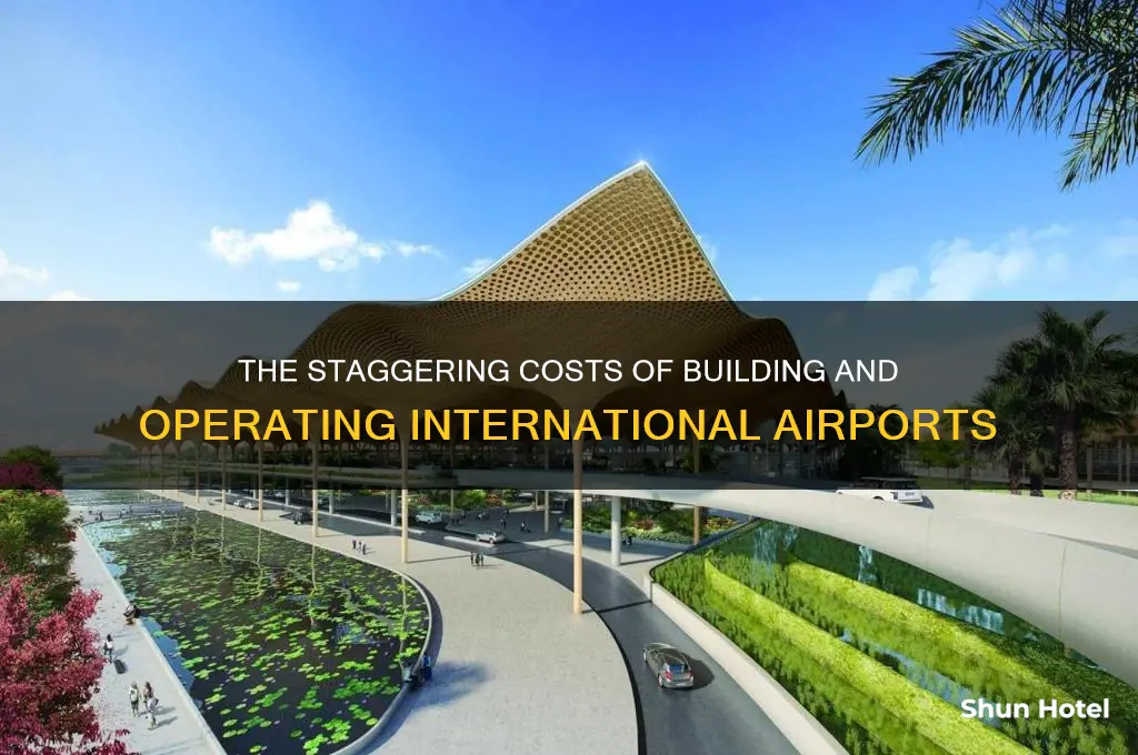 how much does an international airport cost