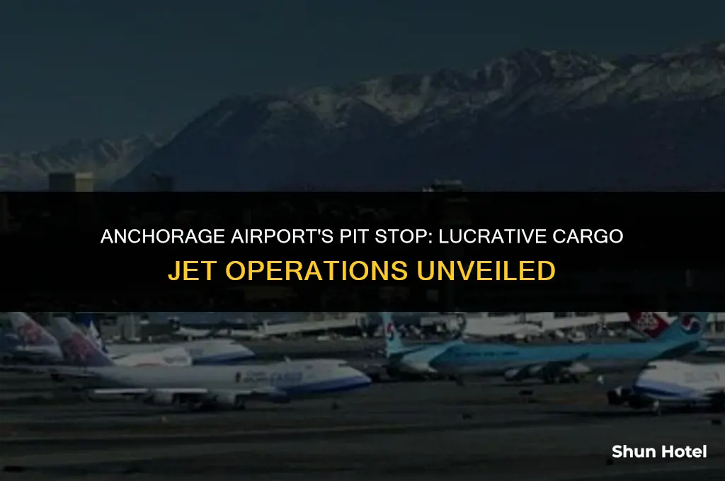 how much does anchorage airport make pit stop cargo jet