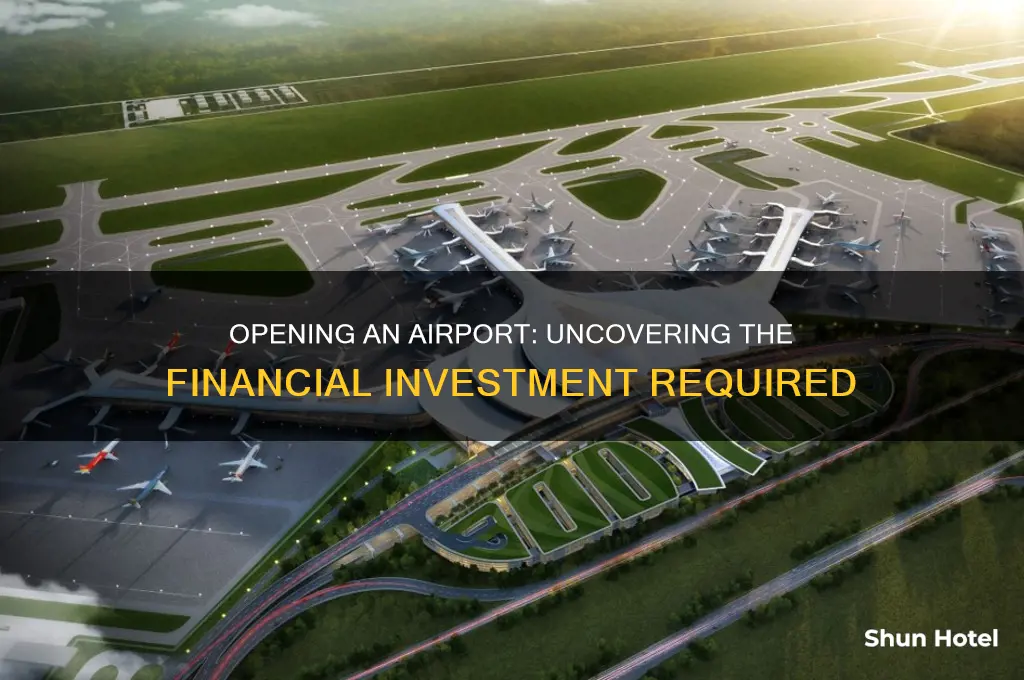 how much does cost to open an airport