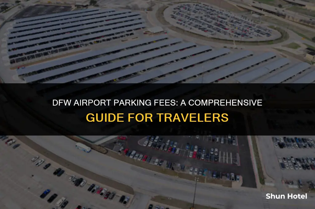 how much does dfw airport charge to park your car