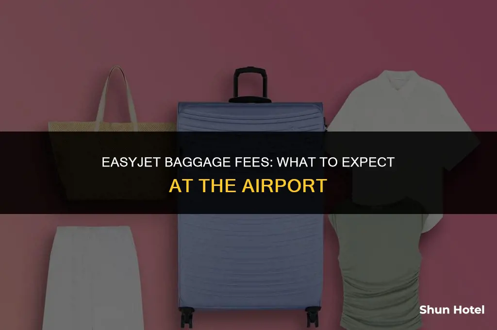how much does easyjet charge for baggage at the airport