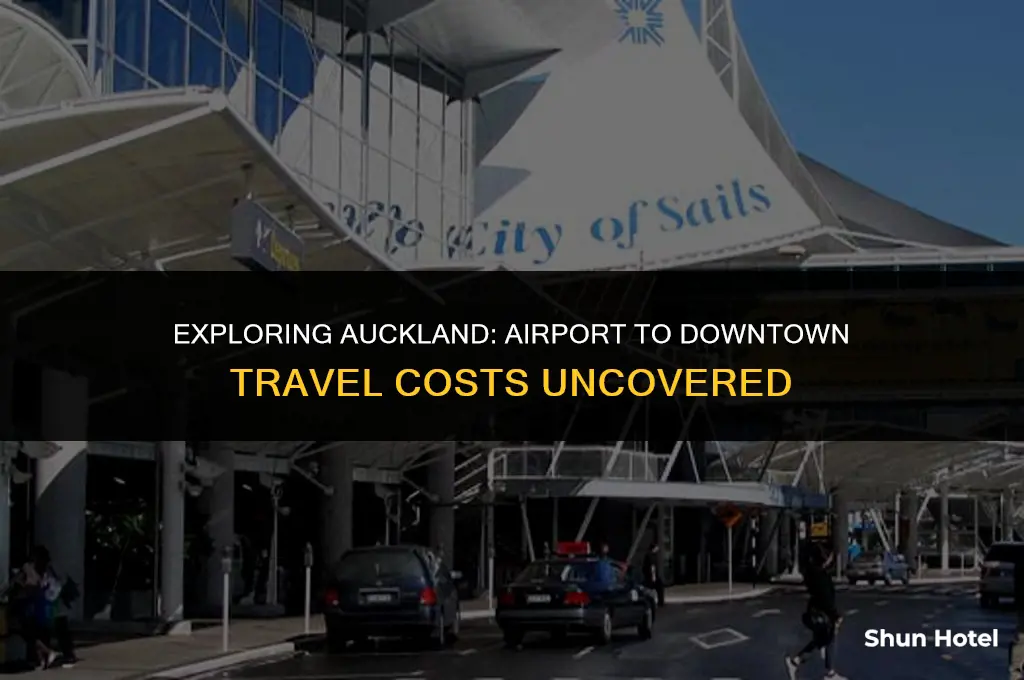 how much does it cost auckland airport to downtown auckland
