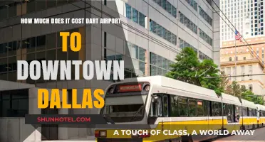 Exploring Transportation Costs: DART Airport to Downtown Dallas