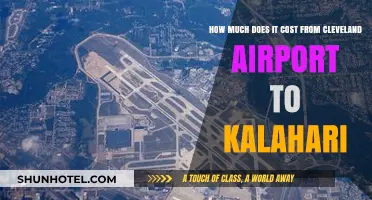 Traveling from Cleveland Airport to Kalahari: A Cost Breakdown