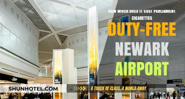Parliament Cigarettes Duty-Free at Newark Airport: A Cost Analysis