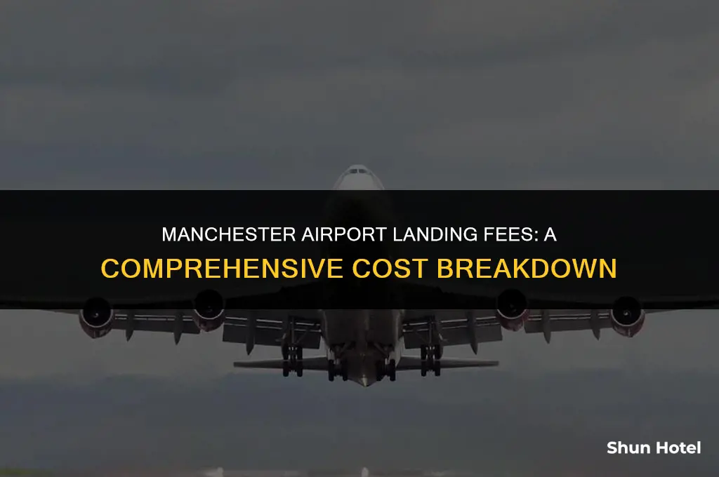 how much does it cost to land at manchester airport
