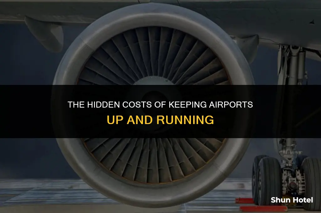 how much does it cost to operate an airport