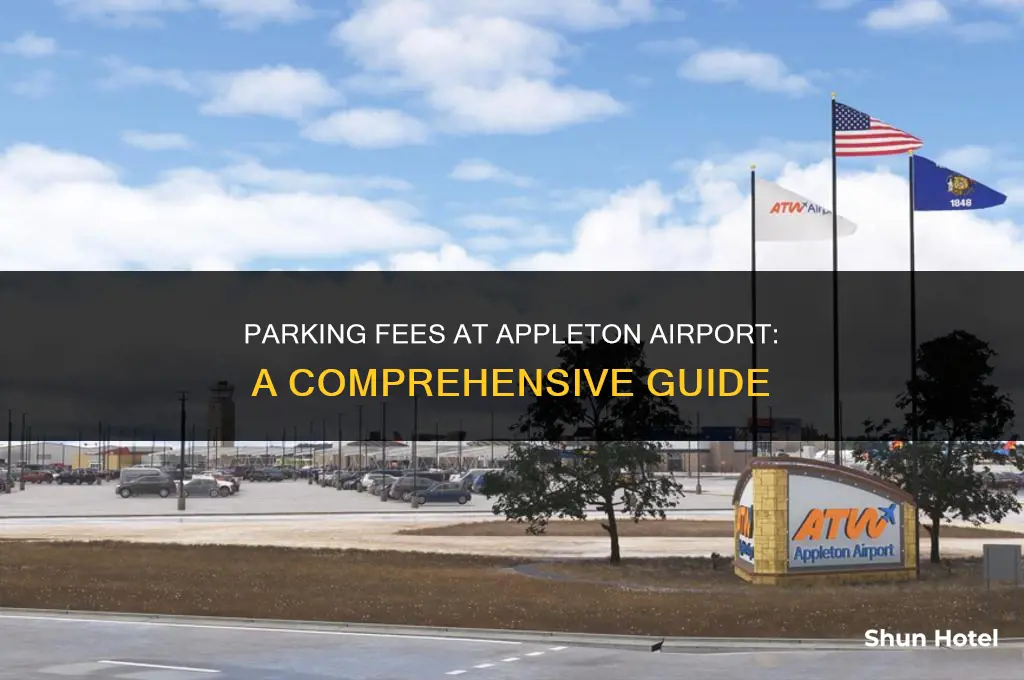 how much does it cost to park at appleton airport