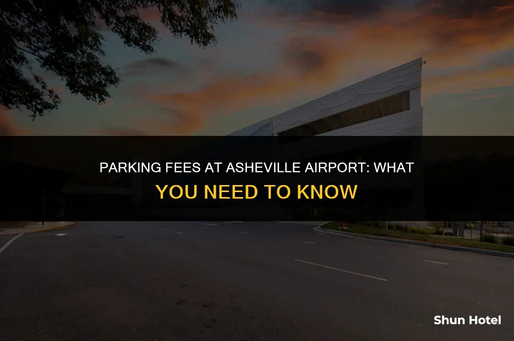 how much does it cost to park at asheville airport