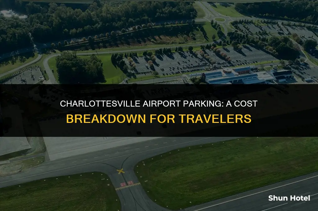how much does it cost to park at charlottesville airport