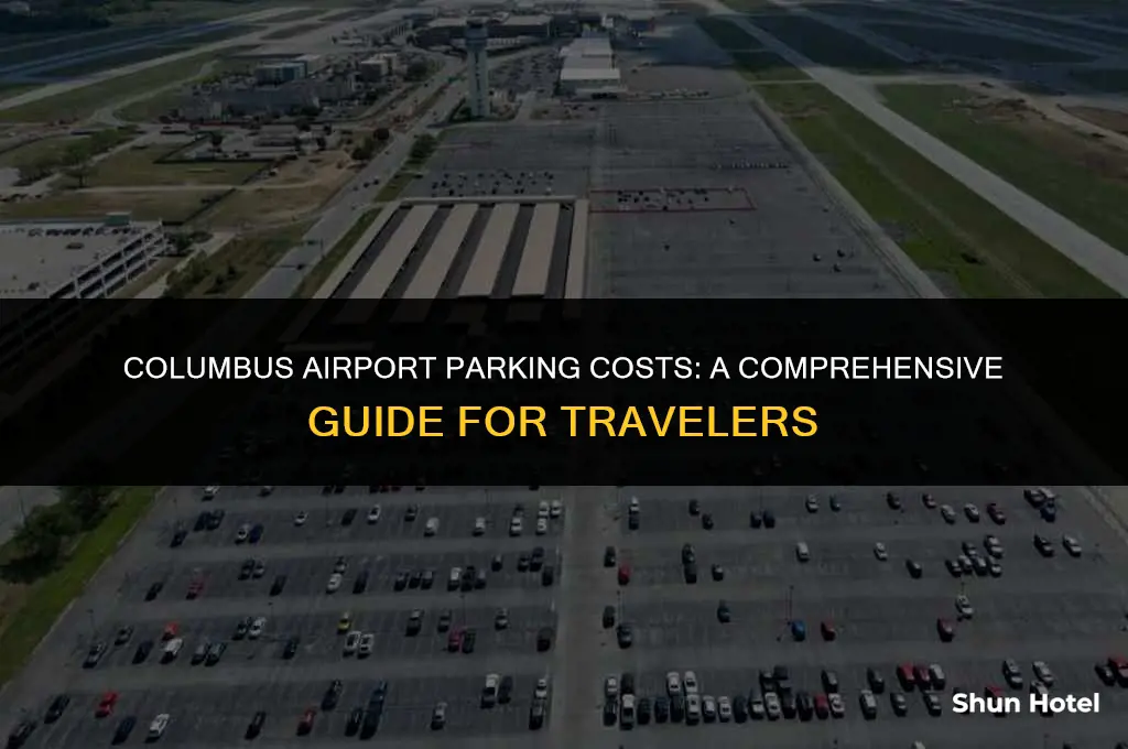 how much does it cost to park at columbus airport