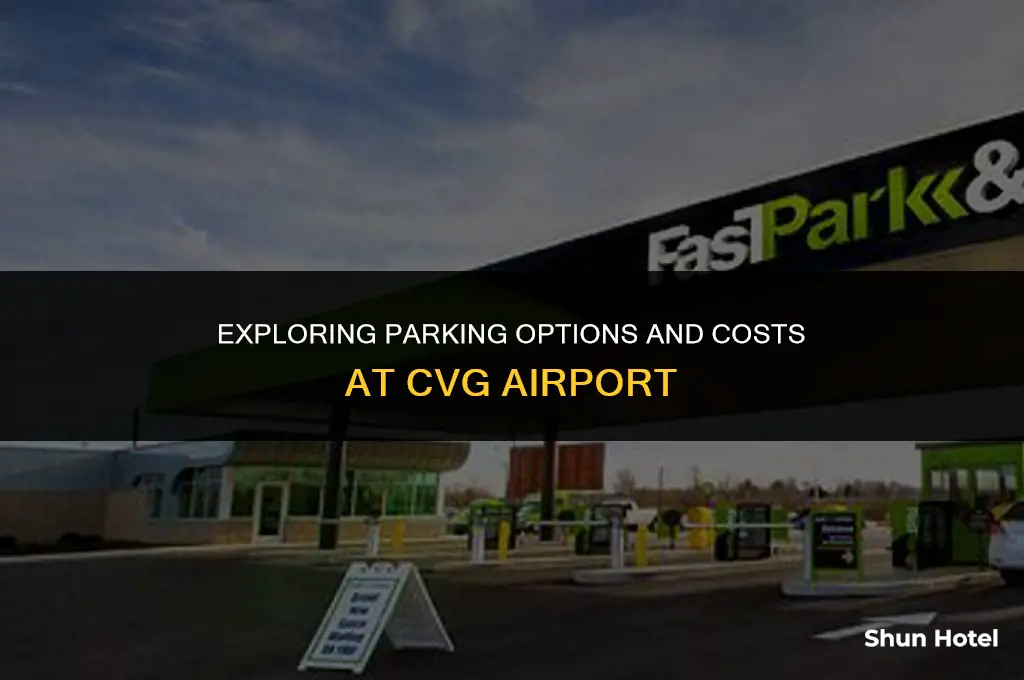 how much does it cost to park at cvg airport