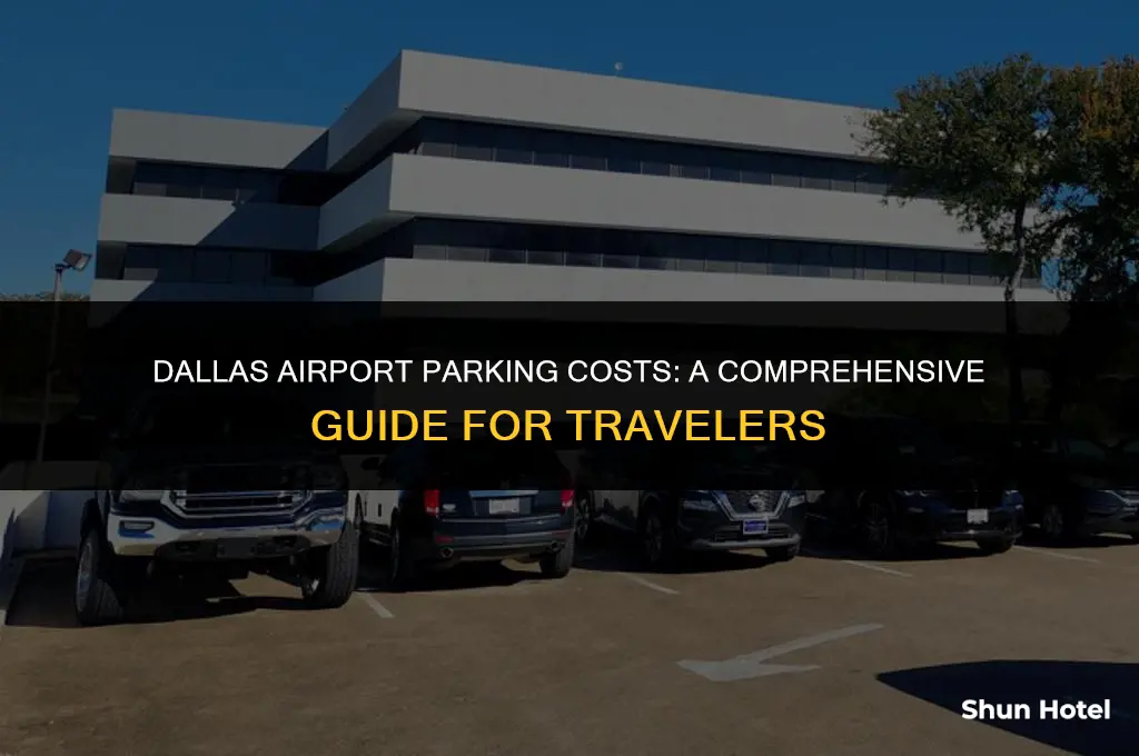 how much does it cost to park at dallas airport