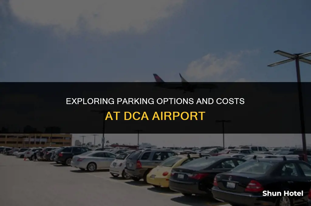how much does it cost to park at dca airport