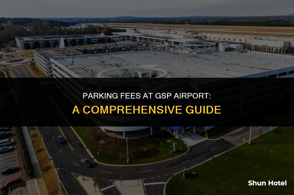 how much does it cost to park at gsp airport