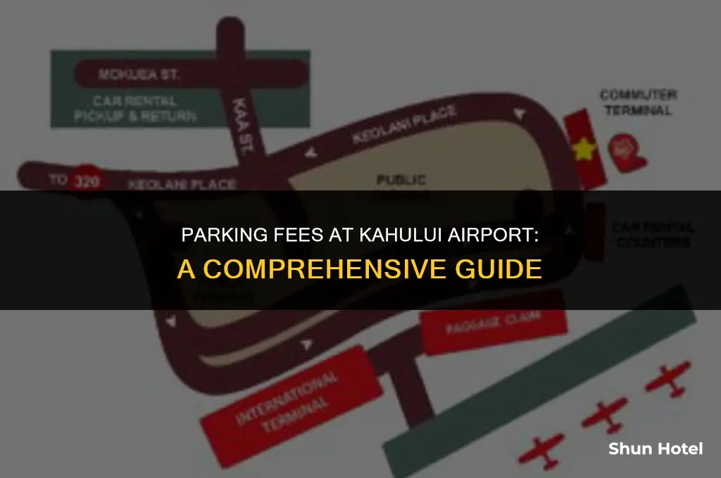 how much does it cost to park at kahului airport