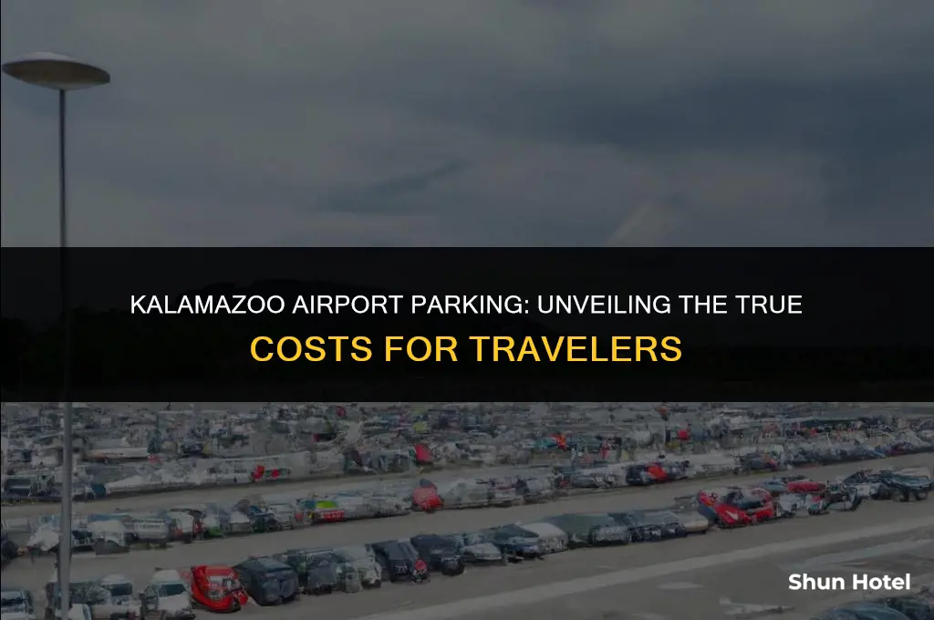 how much does it cost to park at kalamazoo airport