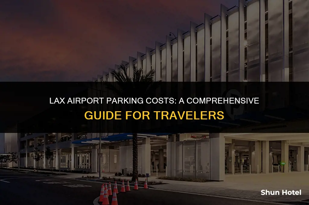 how much does it cost to park at lax airport