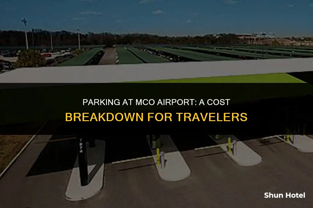 how much does it cost to park at mco airport