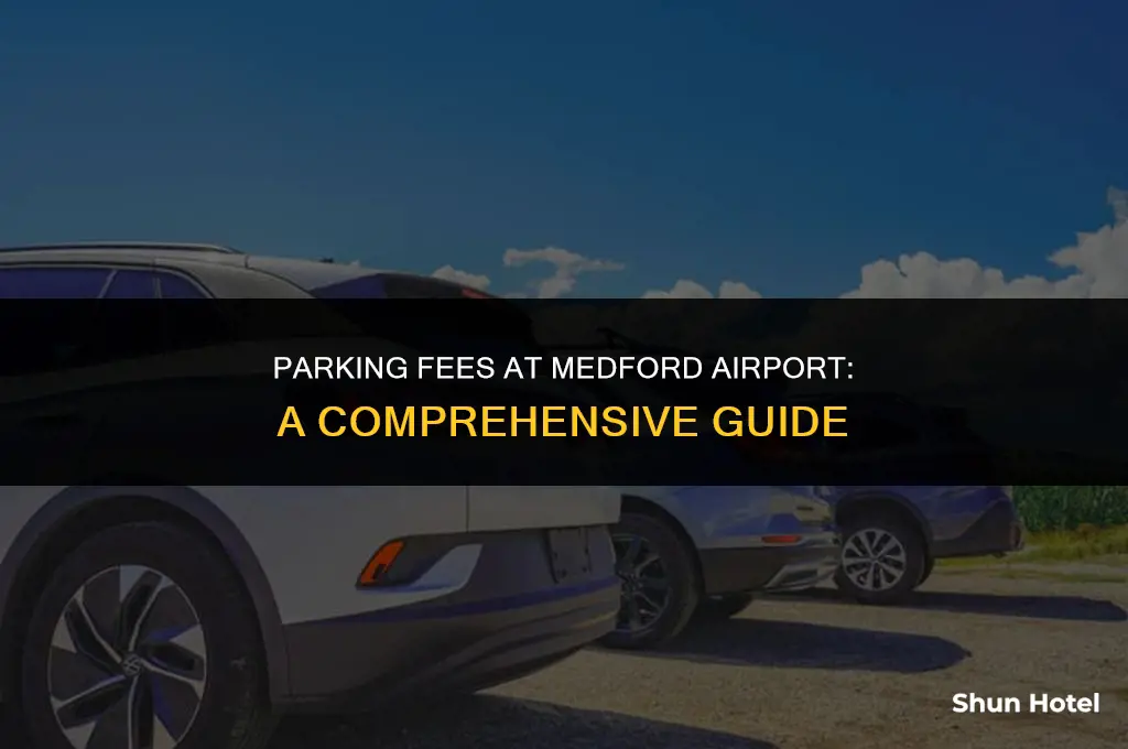 how much does it cost to park at medford airport