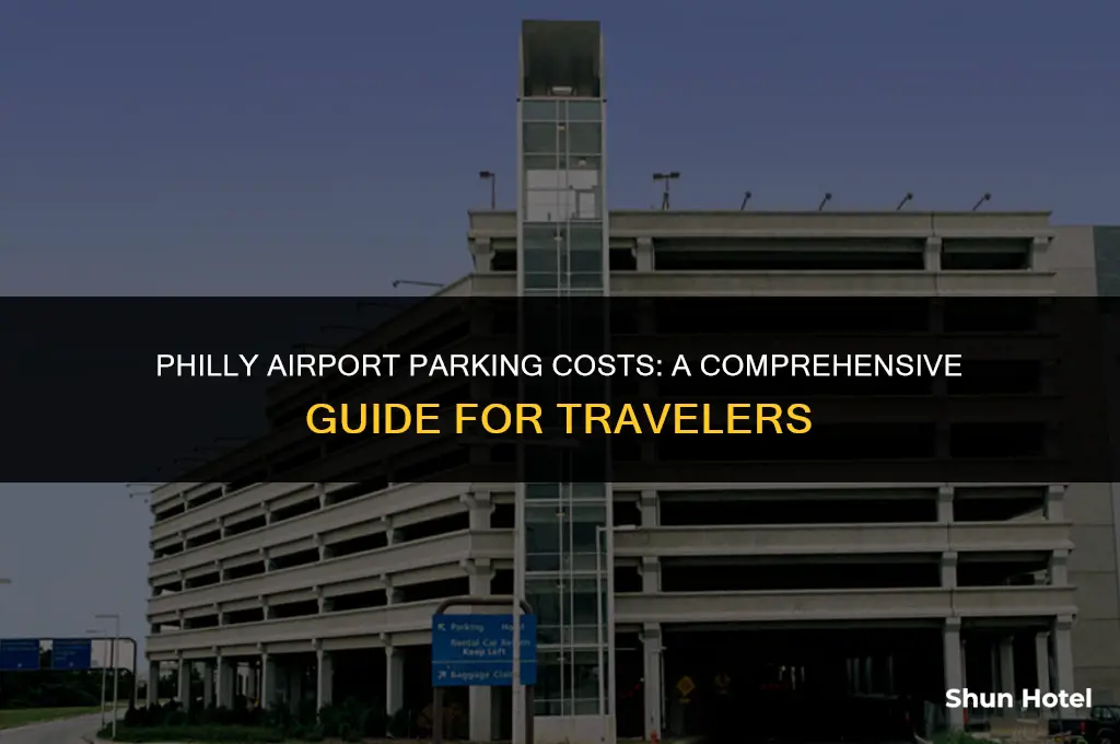 how much does it cost to park at philly airport