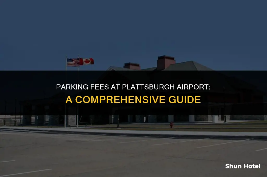 how much does it cost to park at plattsburgh airport