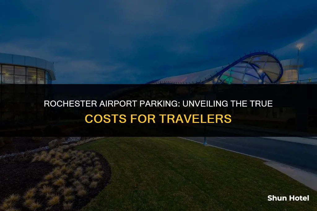 how much does it cost to park in rochester airport