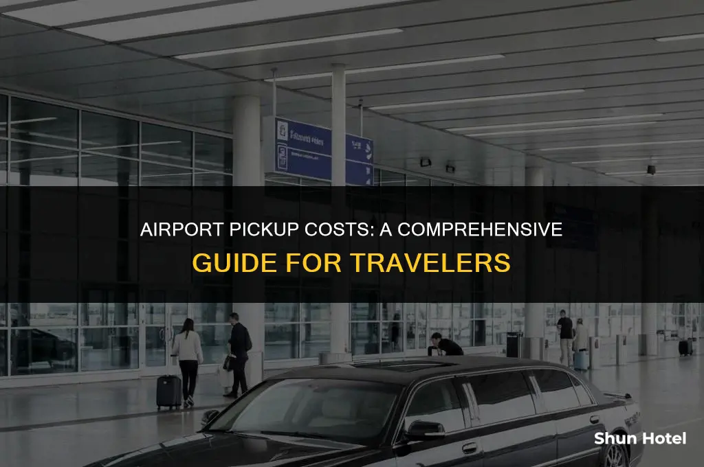 how much does it cost to pickup at airport