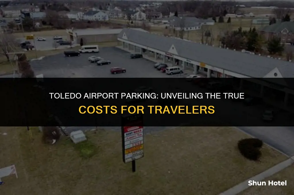 how much does it cost to.park at toledo airport