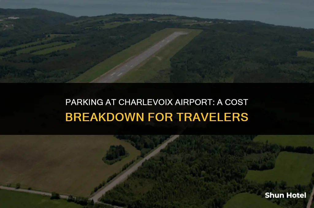 how much does it cost to.park car at charlevoux airport
