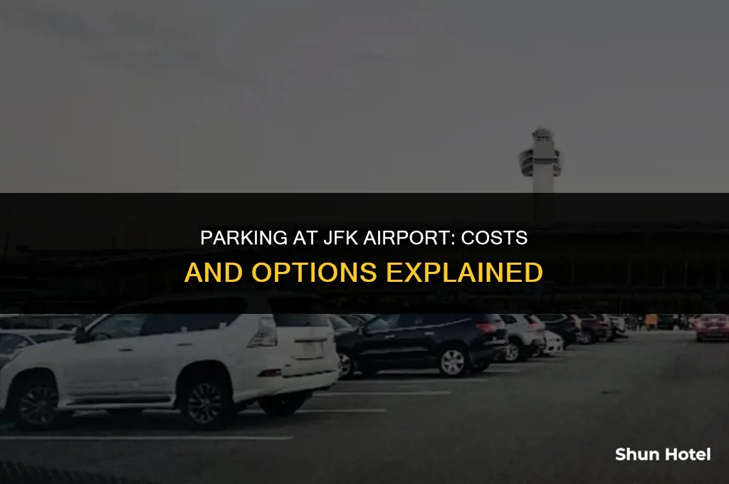 how much does it take to park in jfk airport