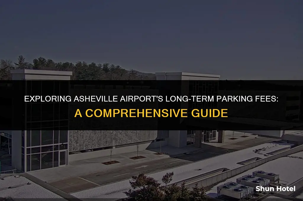 how much does long term parking cost at asheville airport