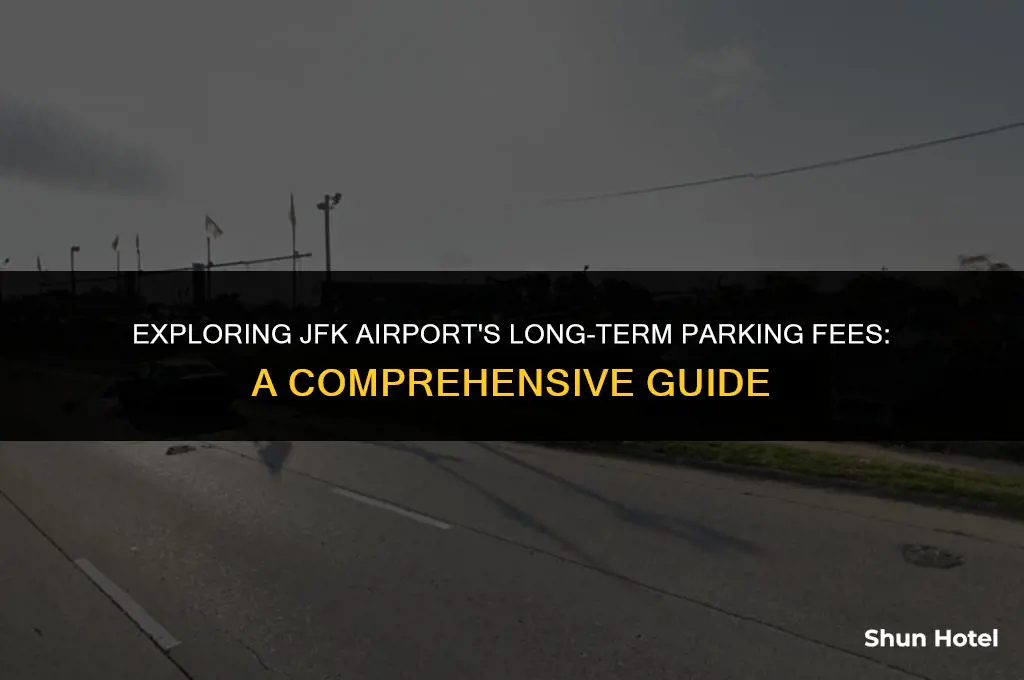 how much does long term parking cost at jfk airport